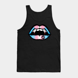 Fang flags Trans pride. Tank Top